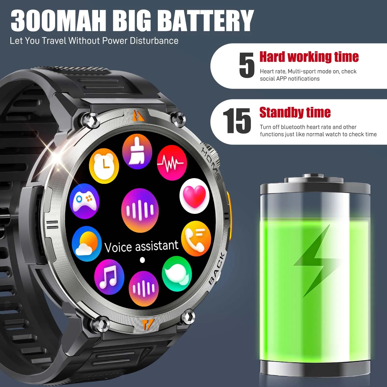 EIGIIS KE3 Smart Watch
