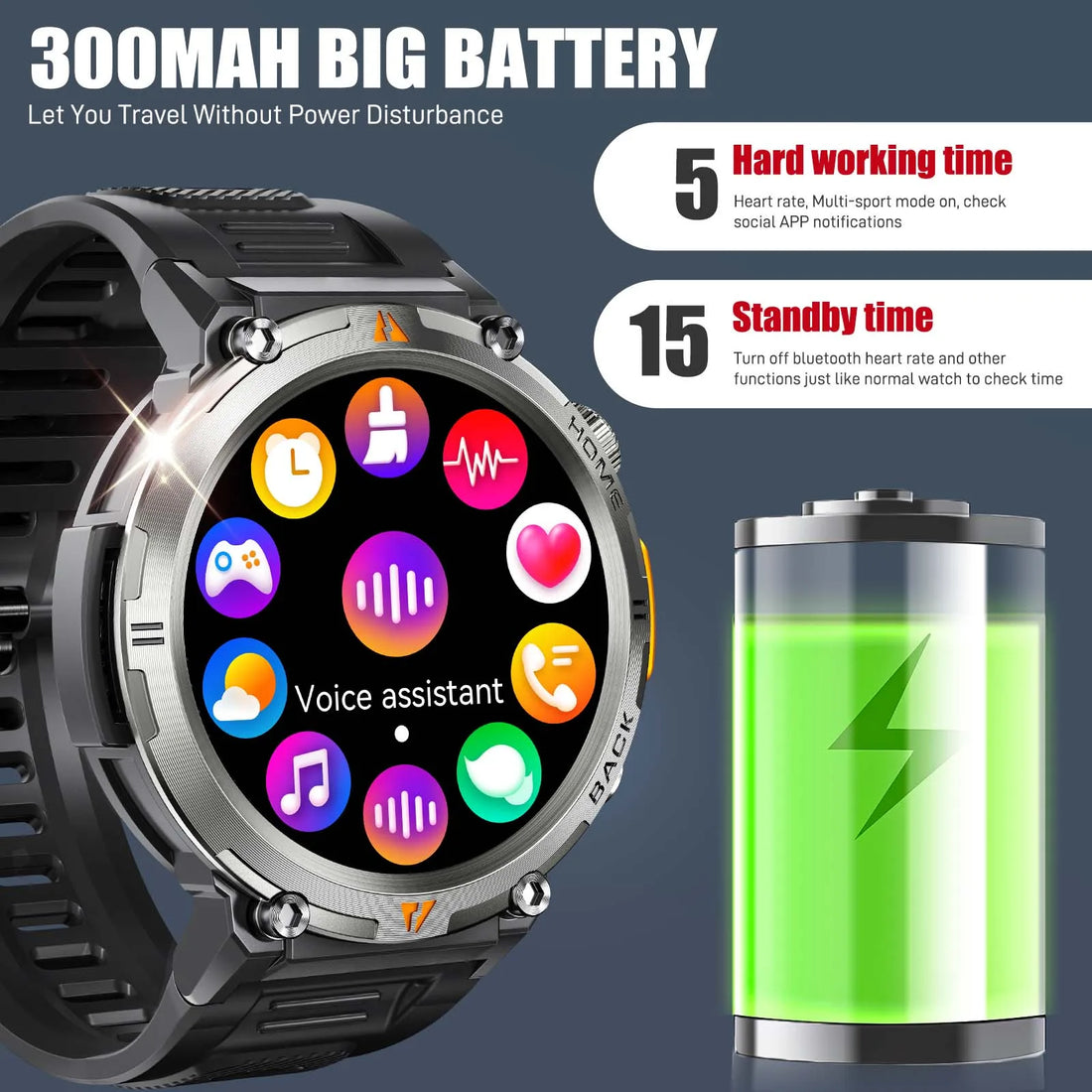 EIGIIS KE3 Smart Watch