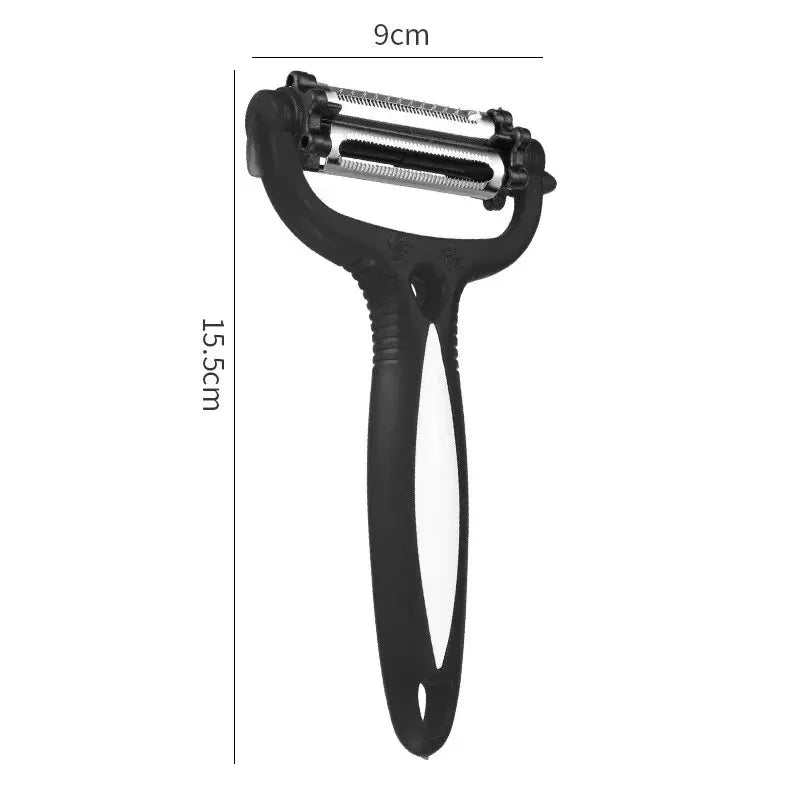 3-in-1 Multifunctional 360° Rotary Fruit & Vegetable Peeler
