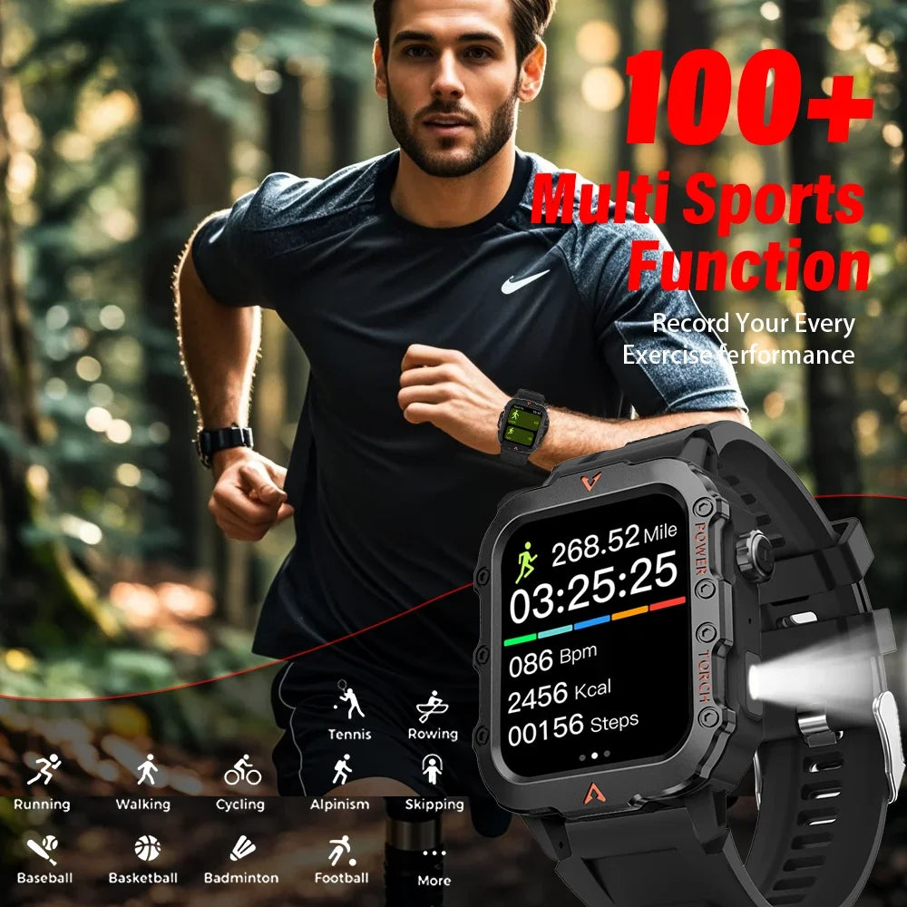 Men’s & Women’s Smart Watch – 3ATM/IP68 Waterproof