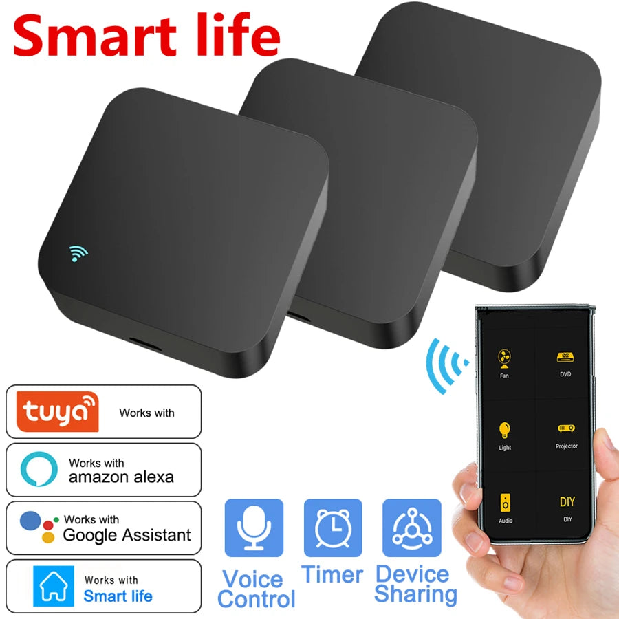 Tuya WiFi IR Remote Control – Universal Smart Home Blaster