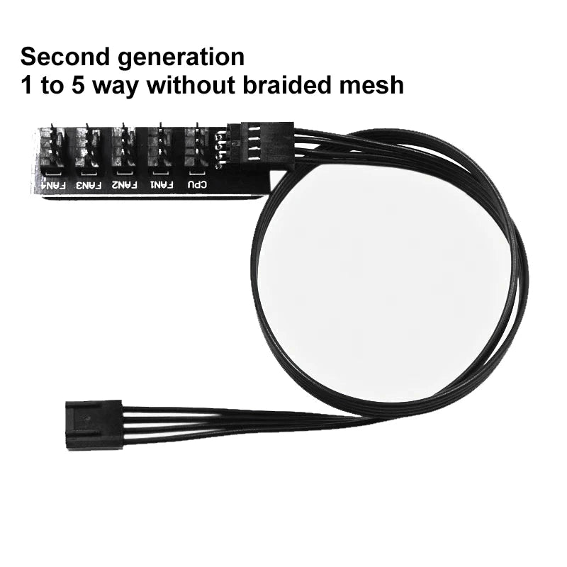 1-to-5 Way PWM Fan Hub