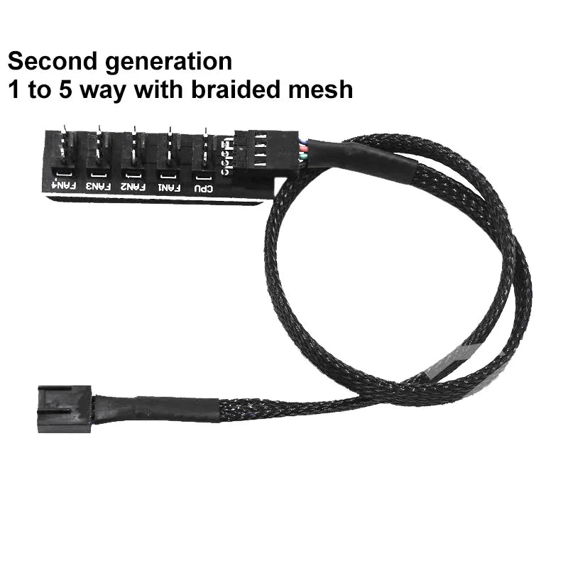 1-to-5 Way PWM Fan Hub