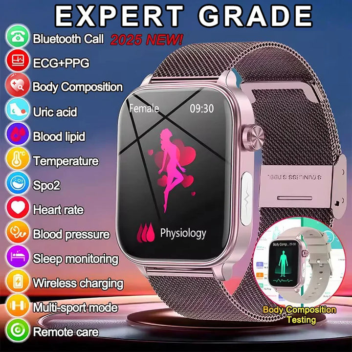 2025 ECG+PPG Smart Watch