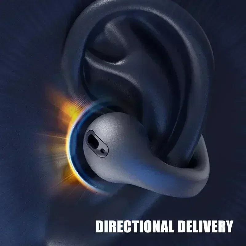 T75 Bone Conduction Wireless Bluetooth 5.3 Headphones
