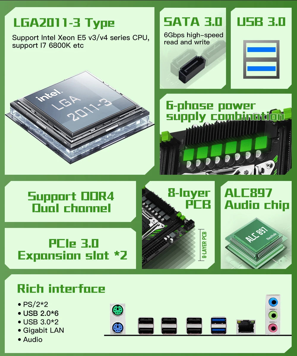 MACHINIST X99 PR9 Motherboard