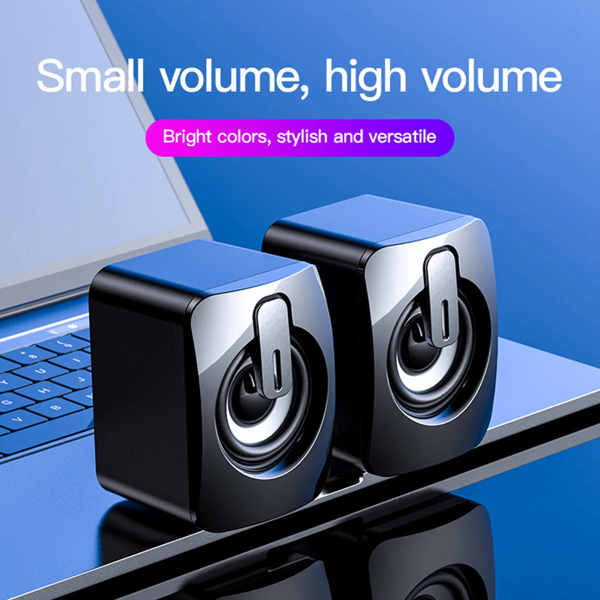 Mini PC Speaker for Laptop & Desktop