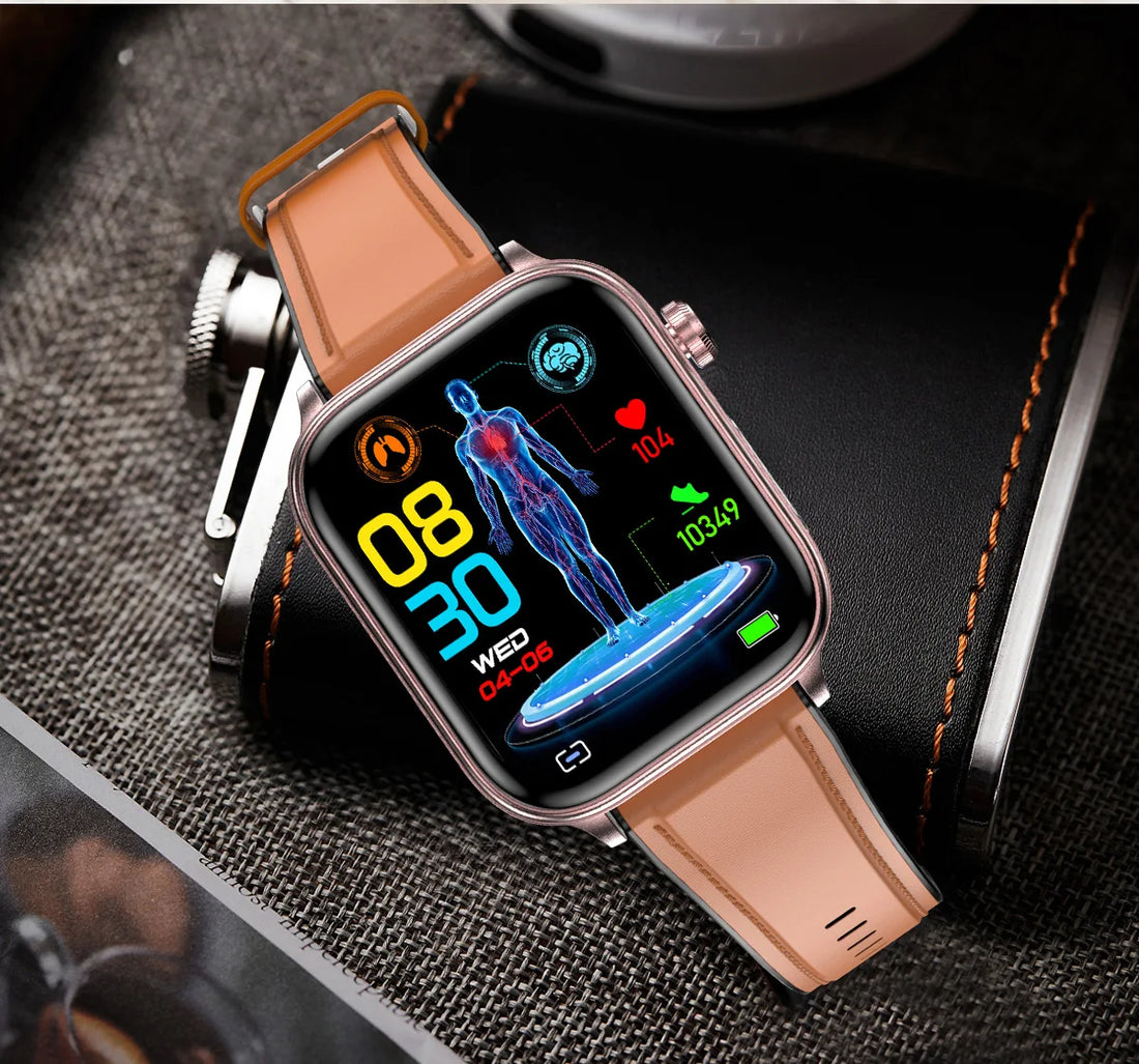 2025 AI Health Smartwatch – ECG, PPG, Body Composition & Bluetooth Call