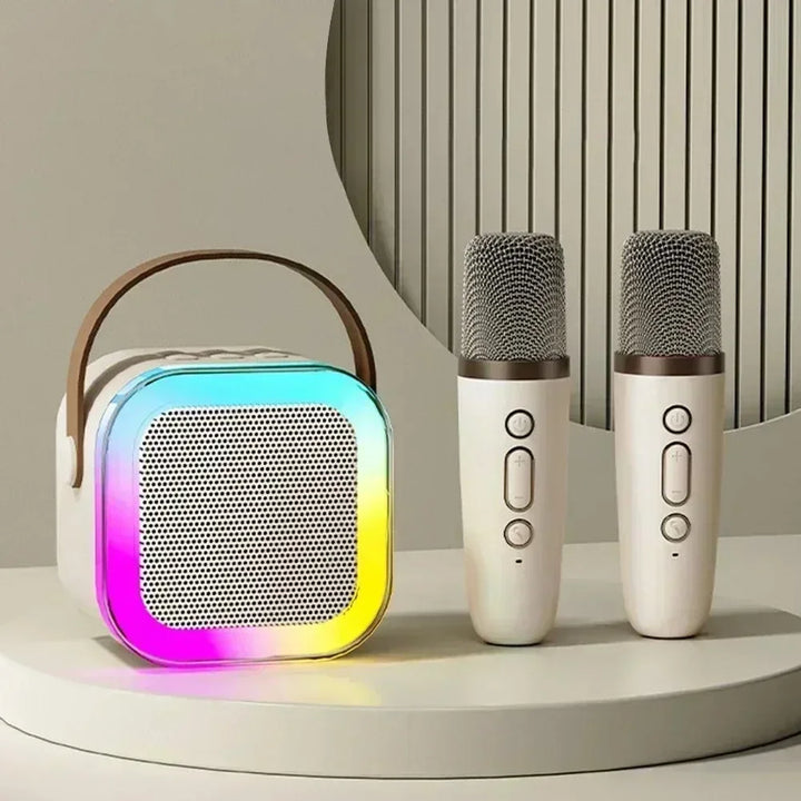 K12 Mini Bluetooth Karaoke Speaker – Portable Wireless Audio with Mic