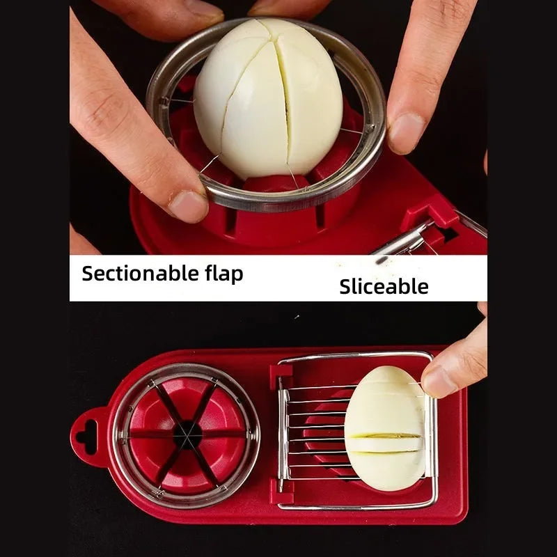 Multifunctional Stainless Steel Egg & Meat Slicer