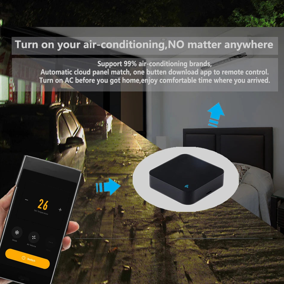 Tuya WiFi IR Remote Control – Universal Smart Home Blaster
