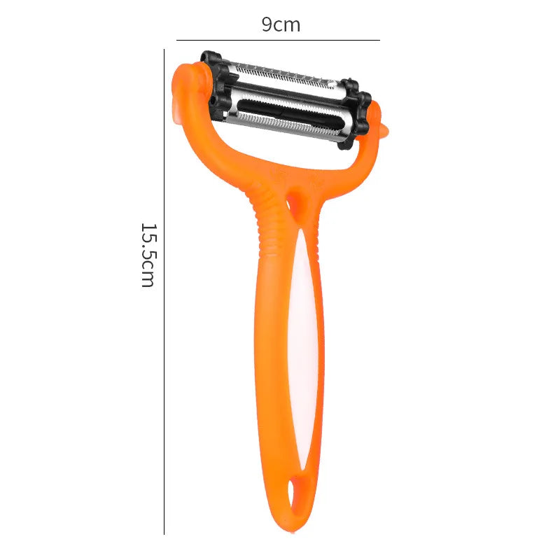 3-in-1 Multifunctional 360° Rotary Fruit & Vegetable Peeler