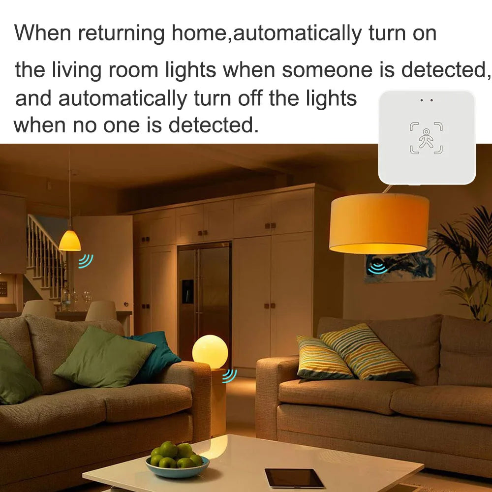 Tuya Zigbee/WiFi MmWave Human Presence Sensor