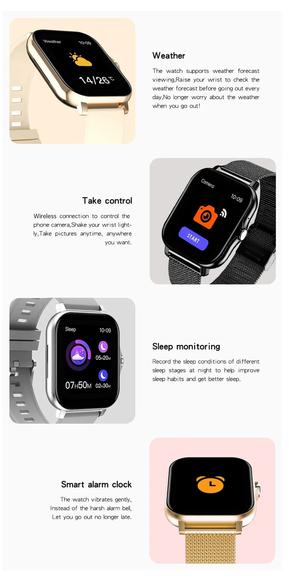 1.44″ Smartwatch – Bluetooth Call