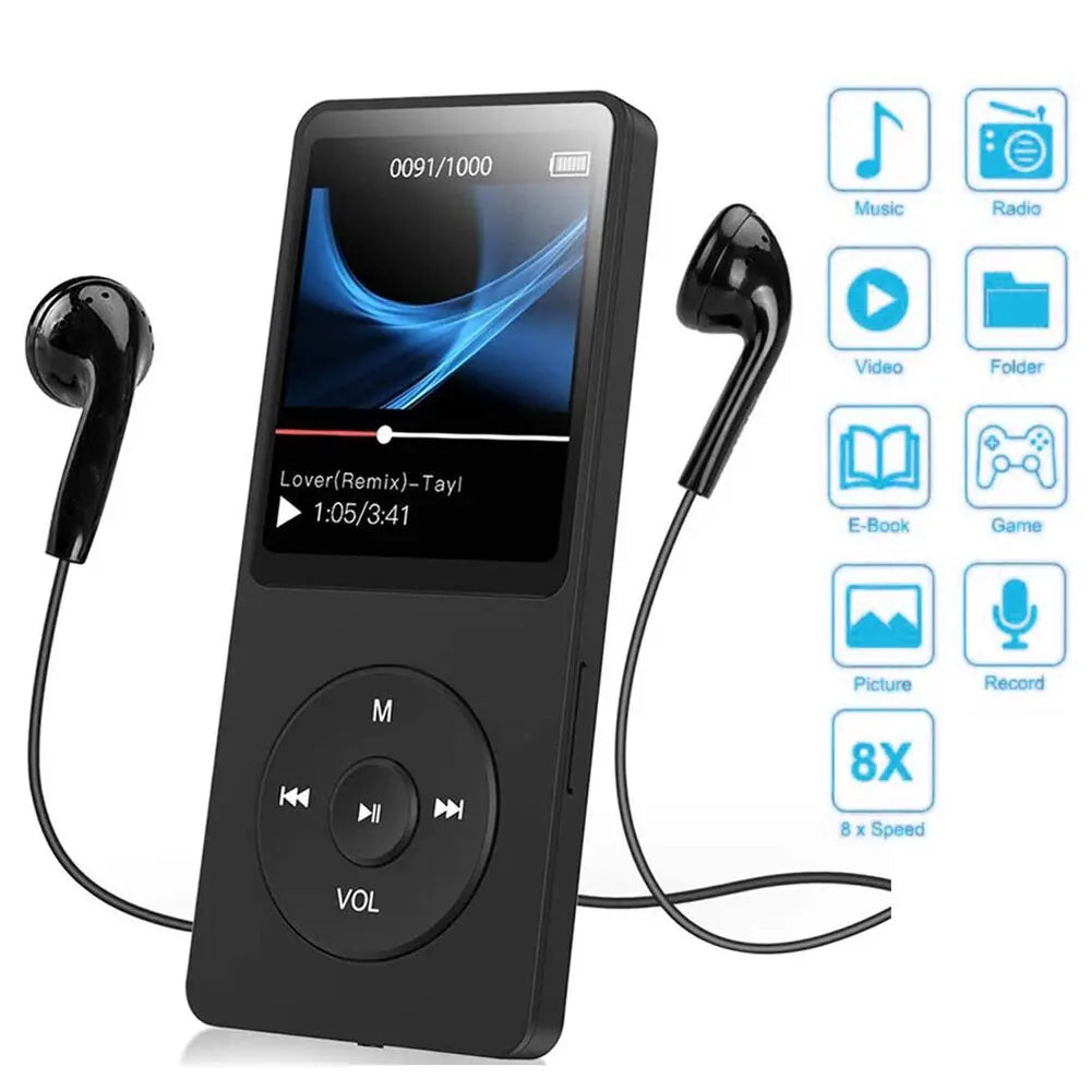 Bluetooth Lossless MP3/MP4 Music Player