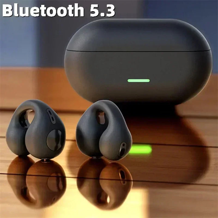 T75 Bone Conduction Wireless Bluetooth 5.3 Headphones