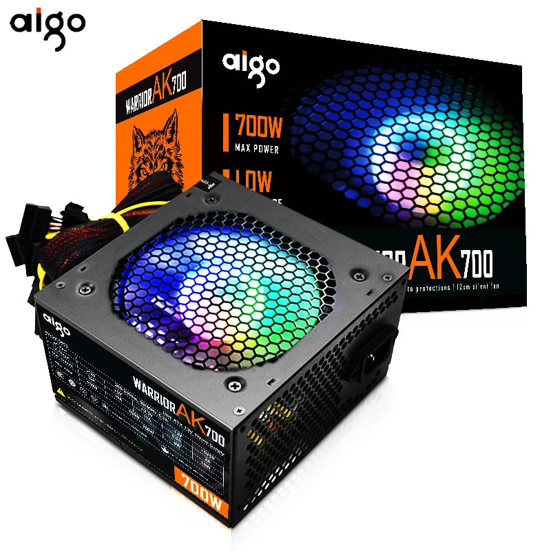 Aigo AK PC PSU – 500W-1000W Gaming Power Supply