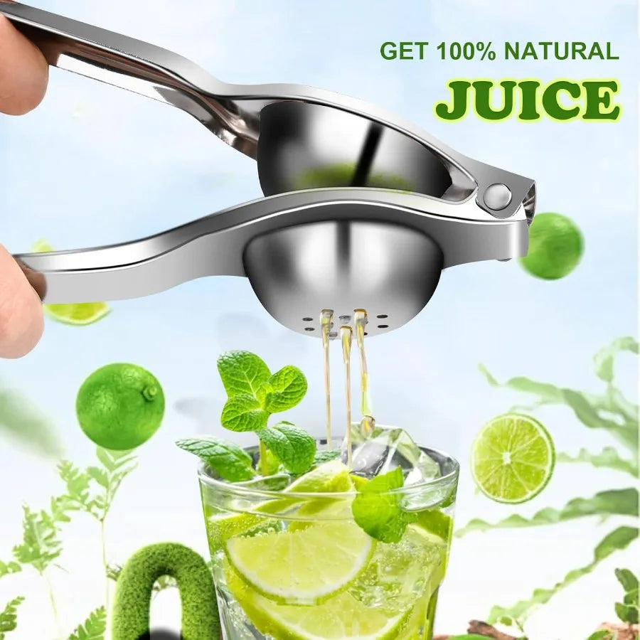 Stainless Steel Manual Lemon Squeezer – Citrus Fruit Press