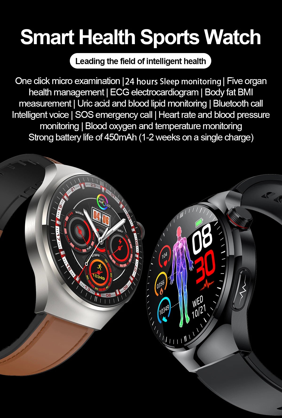 2025 Nursing-Grade Smartwatch