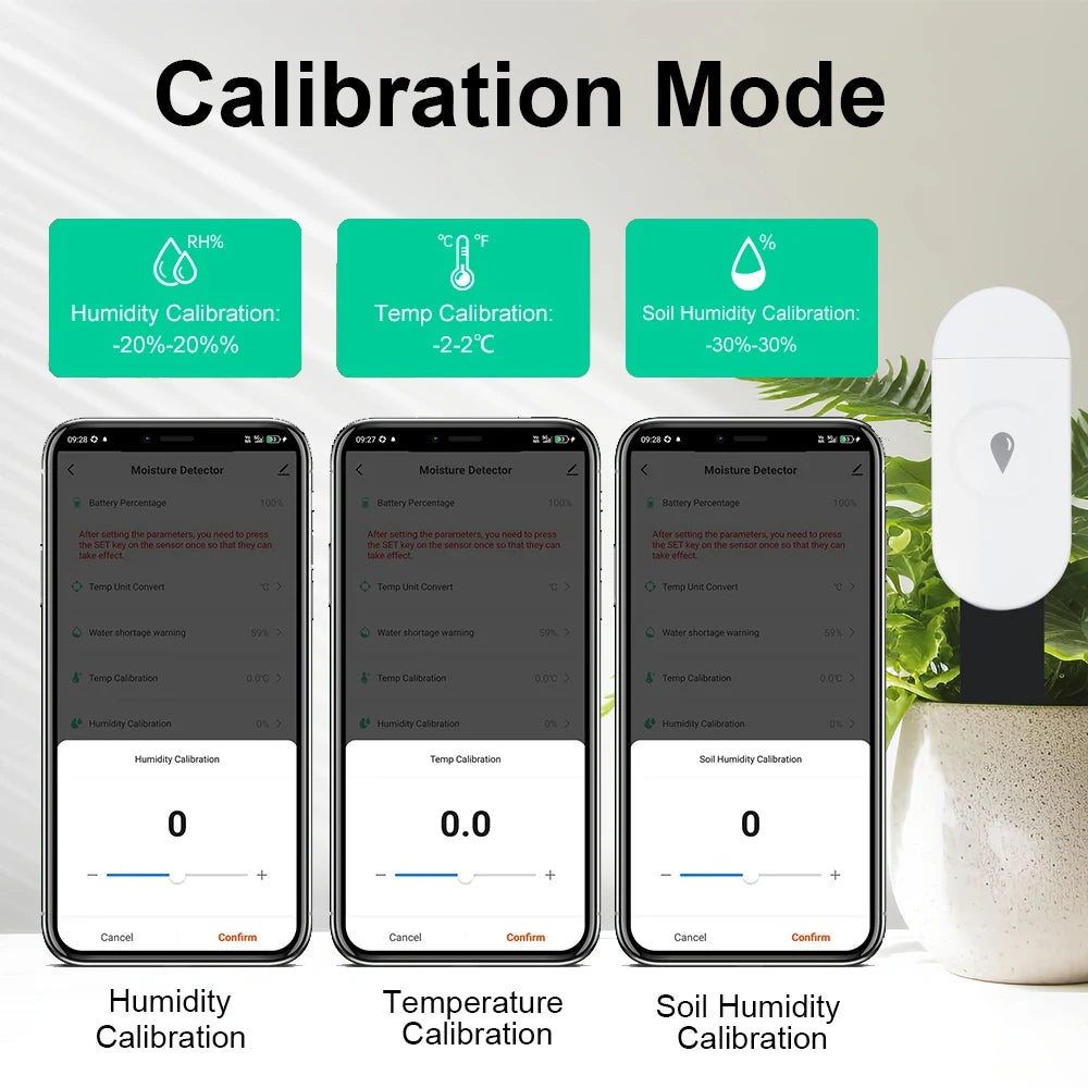 Tuya ZigBee Temperature & Soil Moisture Sensor