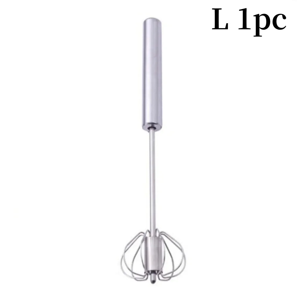 Semi-Automatic Stainless Steel Egg Beater