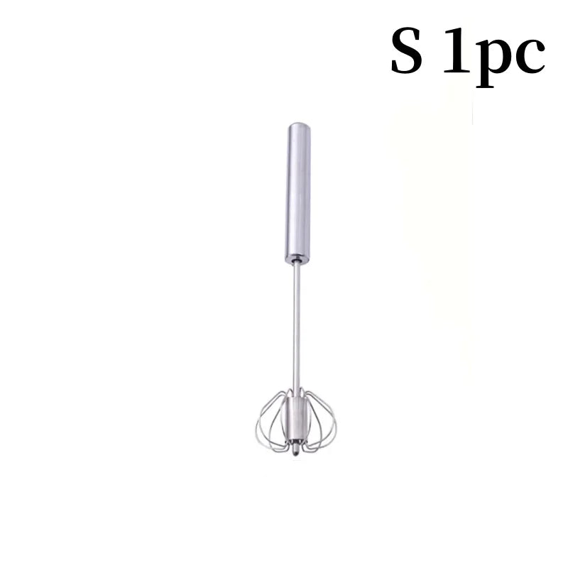 Semi-Automatic Stainless Steel Egg Beater