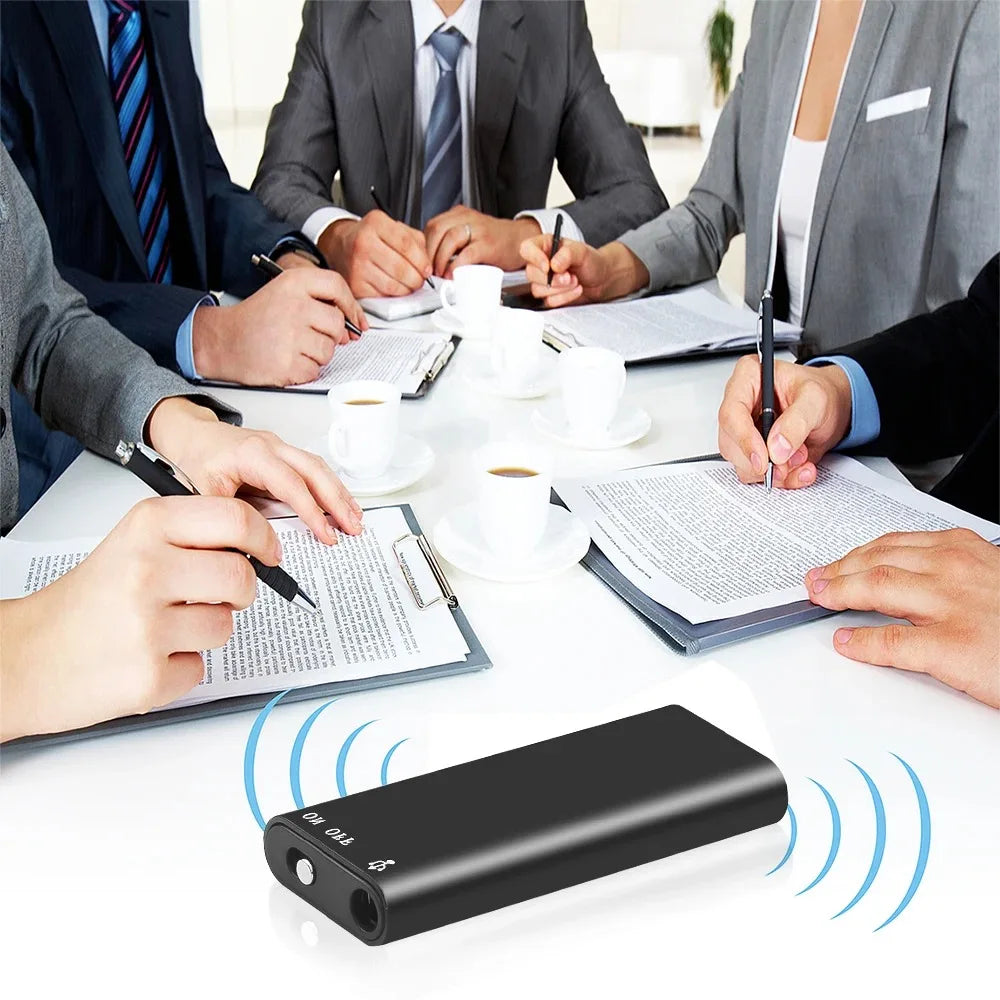 3-in-1 Digital Voice Recorder & MP3 Player