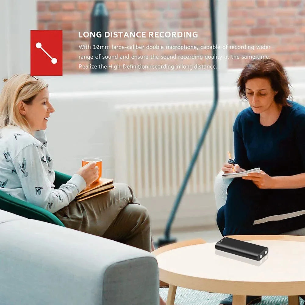 3-in-1 Digital Voice Recorder & MP3 Player