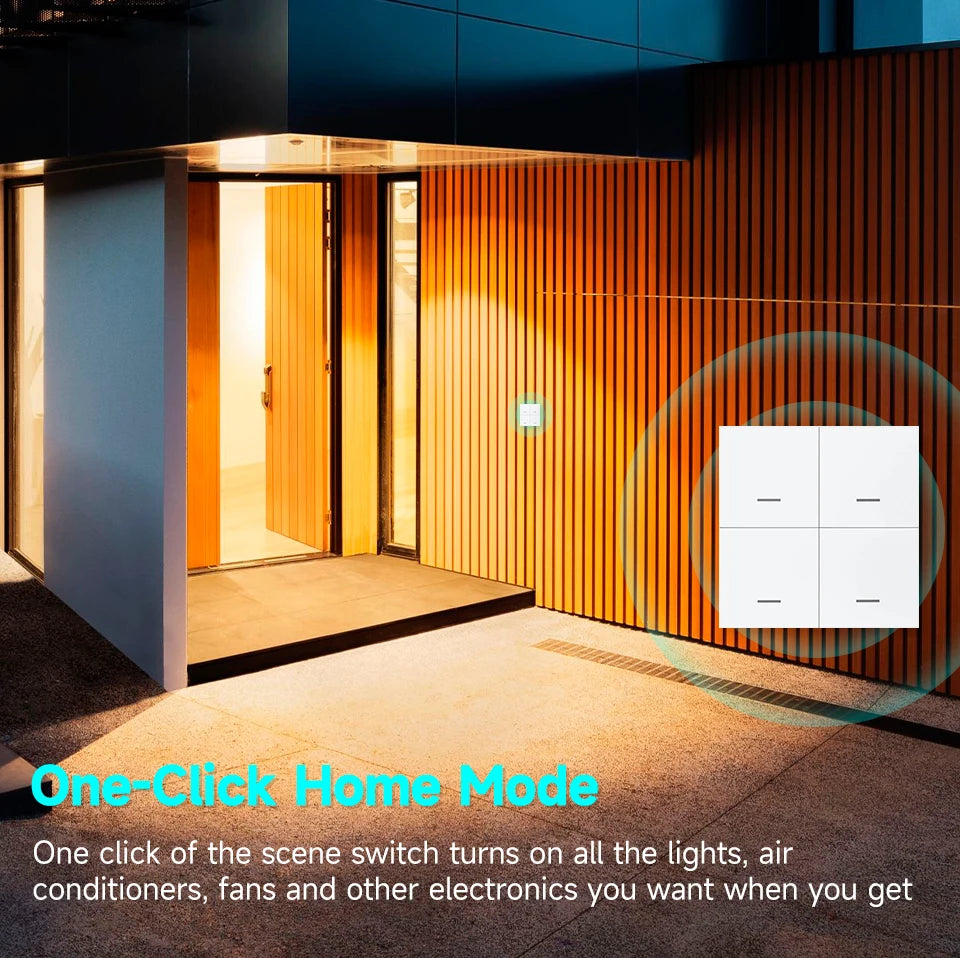 Tuya ZigBee 3.0 Wireless Scene Switch