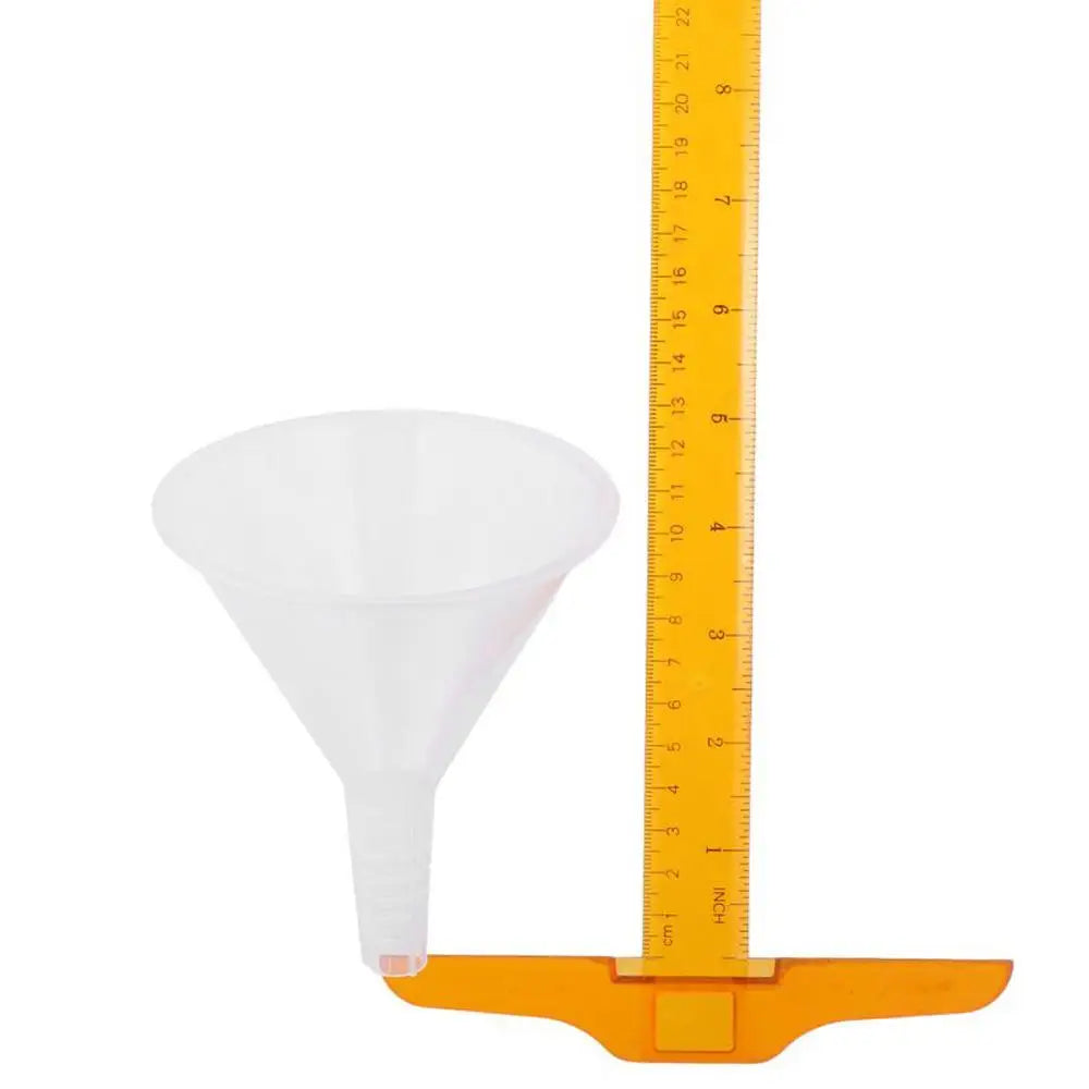 Clear Plastic Funnel Set – Small Bottle Filling Tool (1/3 Pcs)