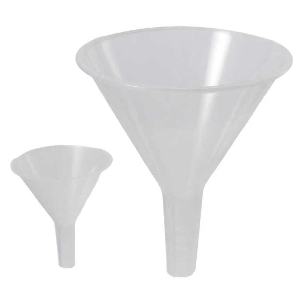 Clear Plastic Funnel Set – Small Bottle Filling Tool (1/3 Pcs)