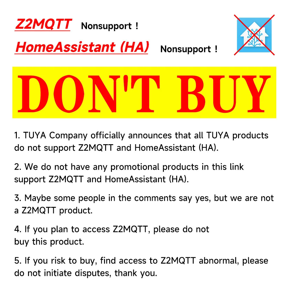 Tuya ZigBee 3.0 Wireless Scene Switch