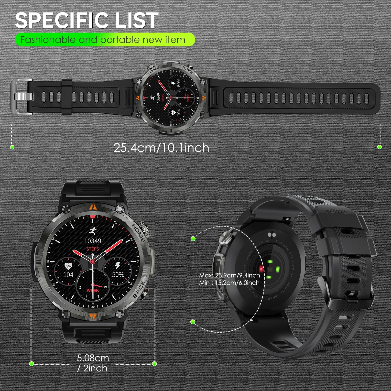 EIGIIS KE3 Smart Watch