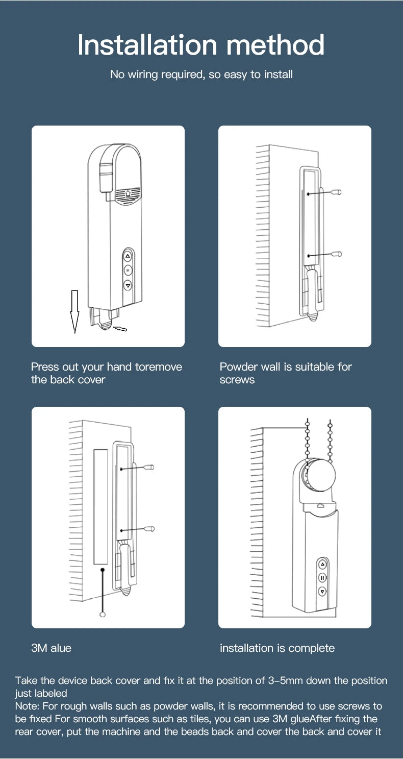 Tuya WiFi Smart Blind Motor