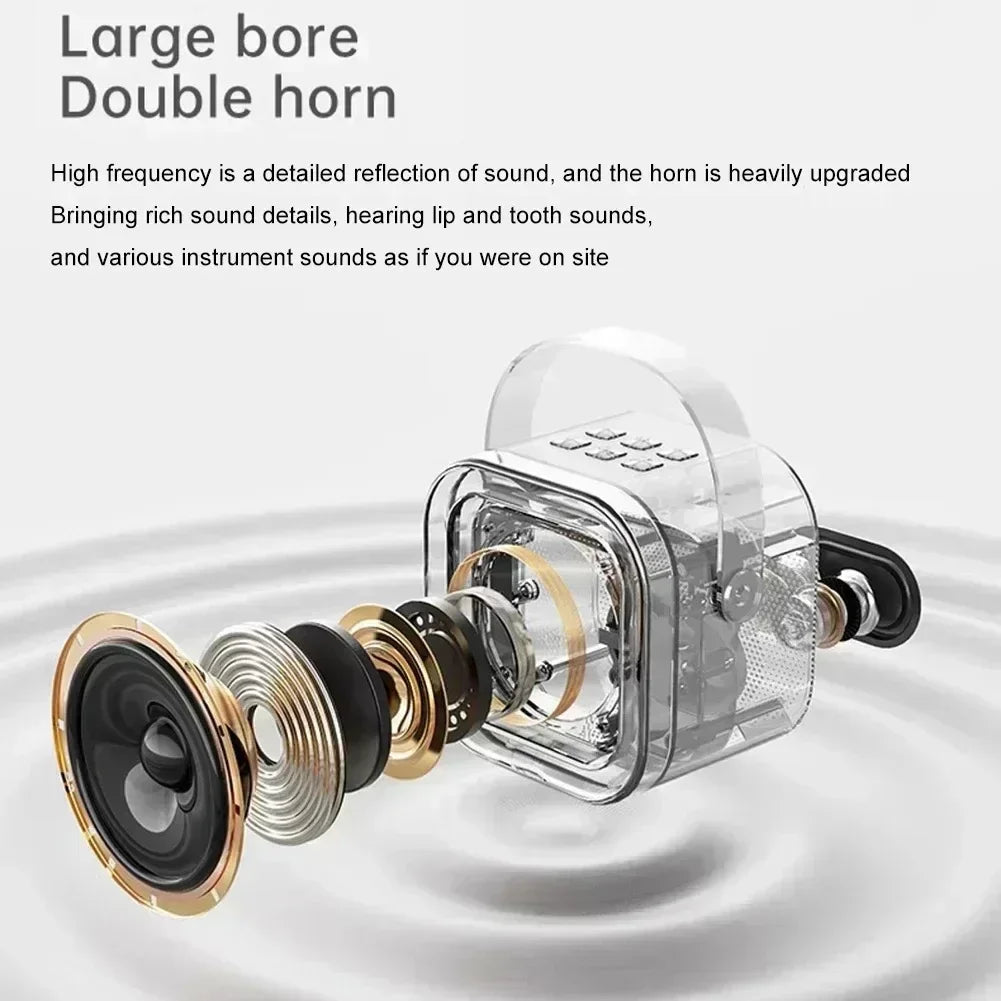 K12 Mini Bluetooth Karaoke Speaker – Portable Wireless Audio with Mic