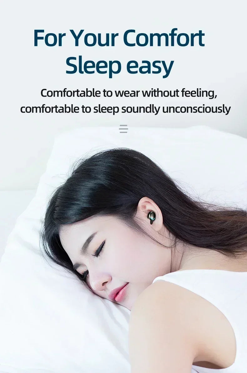 F9 Bluetooth Wireless Earbuds with Mic & Noise Reduction