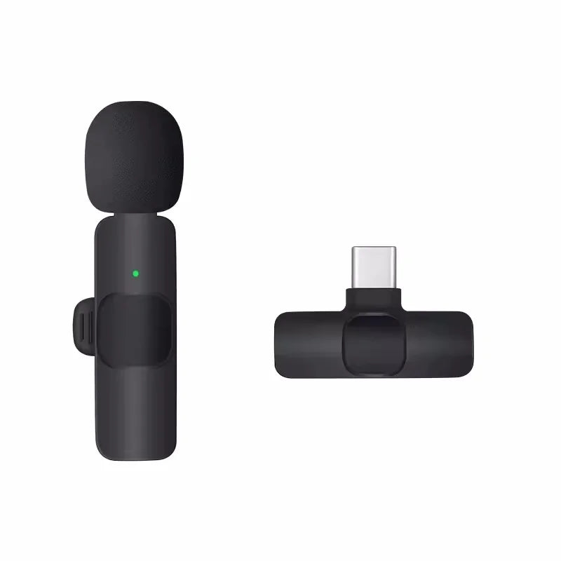 Basix 2.4G Wireless Lavalier Microphone – Mini Mic for iPhone & Android