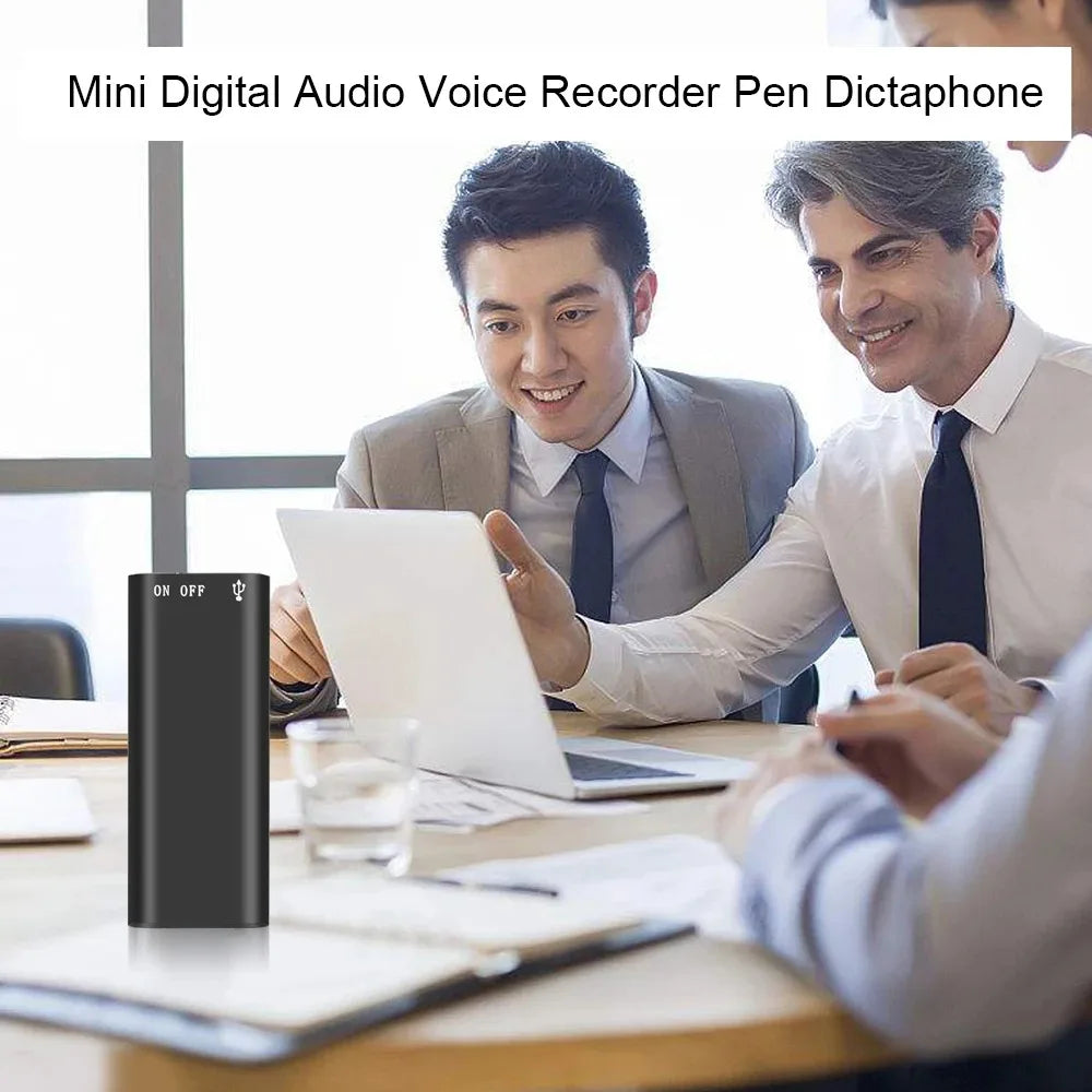 3-in-1 Digital Voice Recorder & MP3 Player