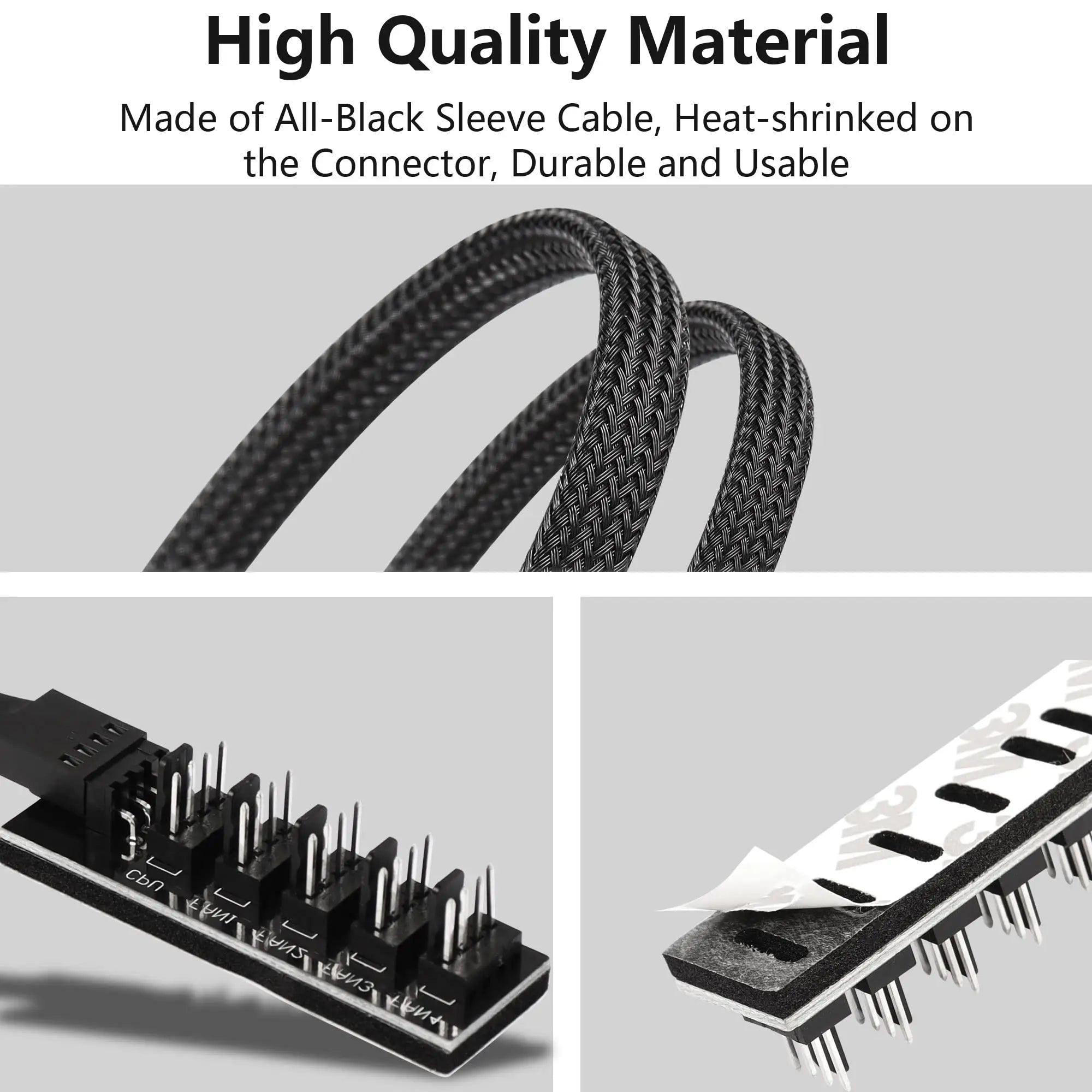 1-to-5 Way PWM Fan Hub