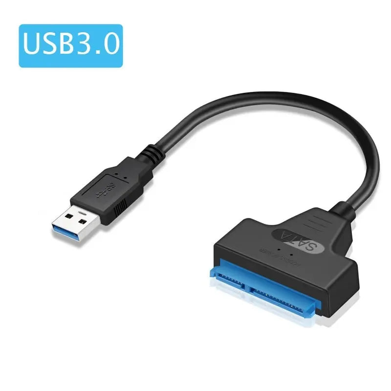 USB 3.0 to SATA Adapter – 2.5" SSD/HDD Hard Drive Converter Cable