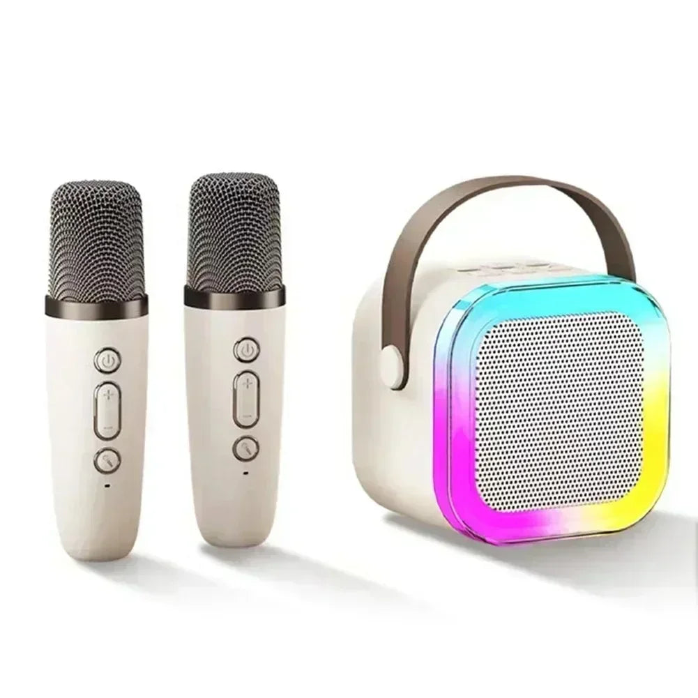 K12 Mini Bluetooth Karaoke Speaker – Portable Wireless Audio with Mic