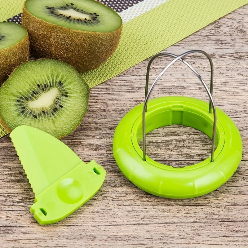 Stainless Steel Kiwi Cutter & Peeler