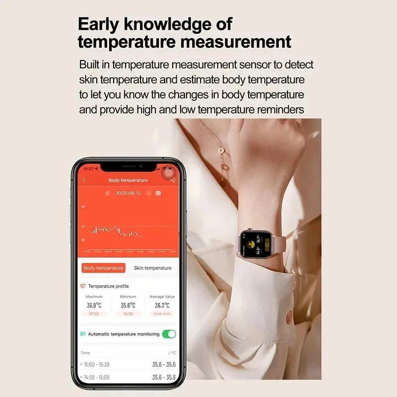 2025 ECG+PPG Smart Watch