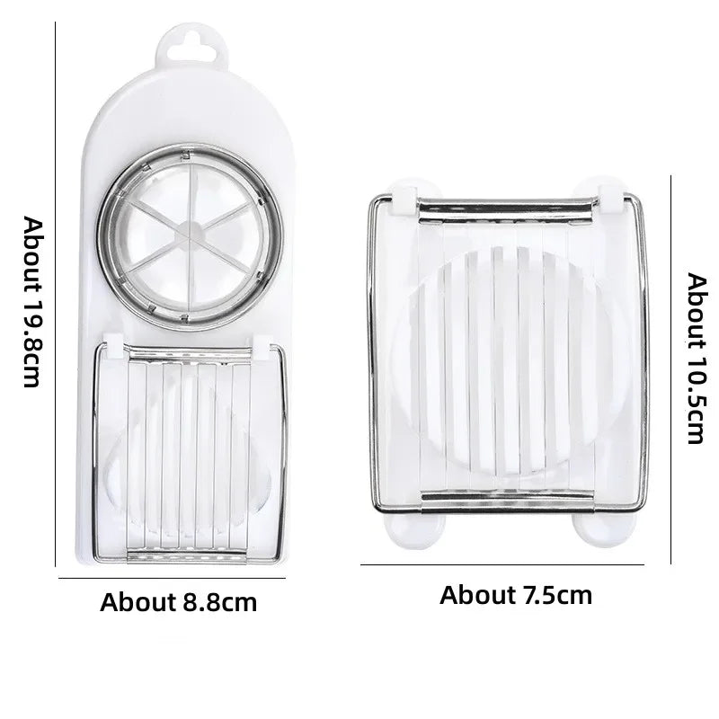 Multifunctional Stainless Steel Egg & Meat Slicer
