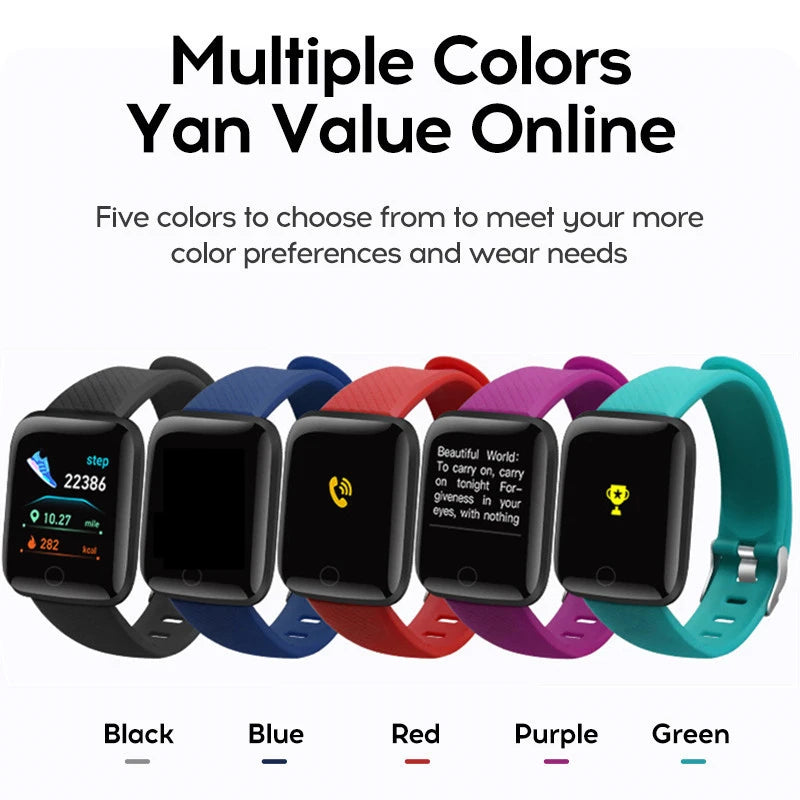 Y68 Smart Watch – Bluetooth Fitness Tracker with Music & Heart Monitor