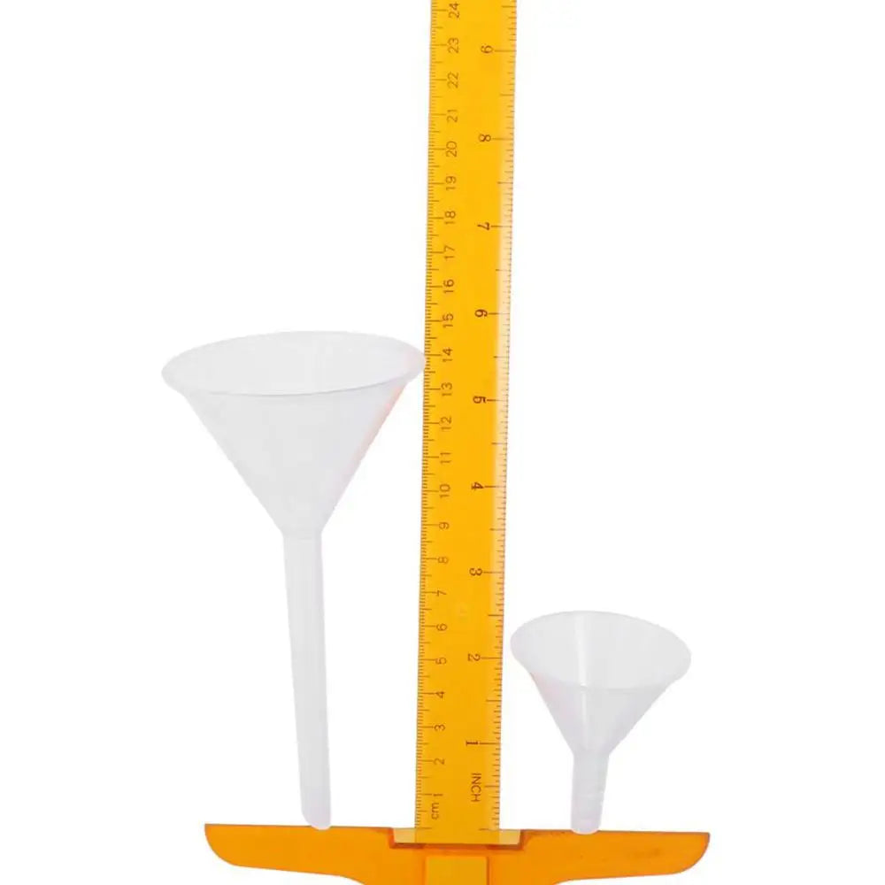 Clear Plastic Funnel Set – Small Bottle Filling Tool (1/3 Pcs)