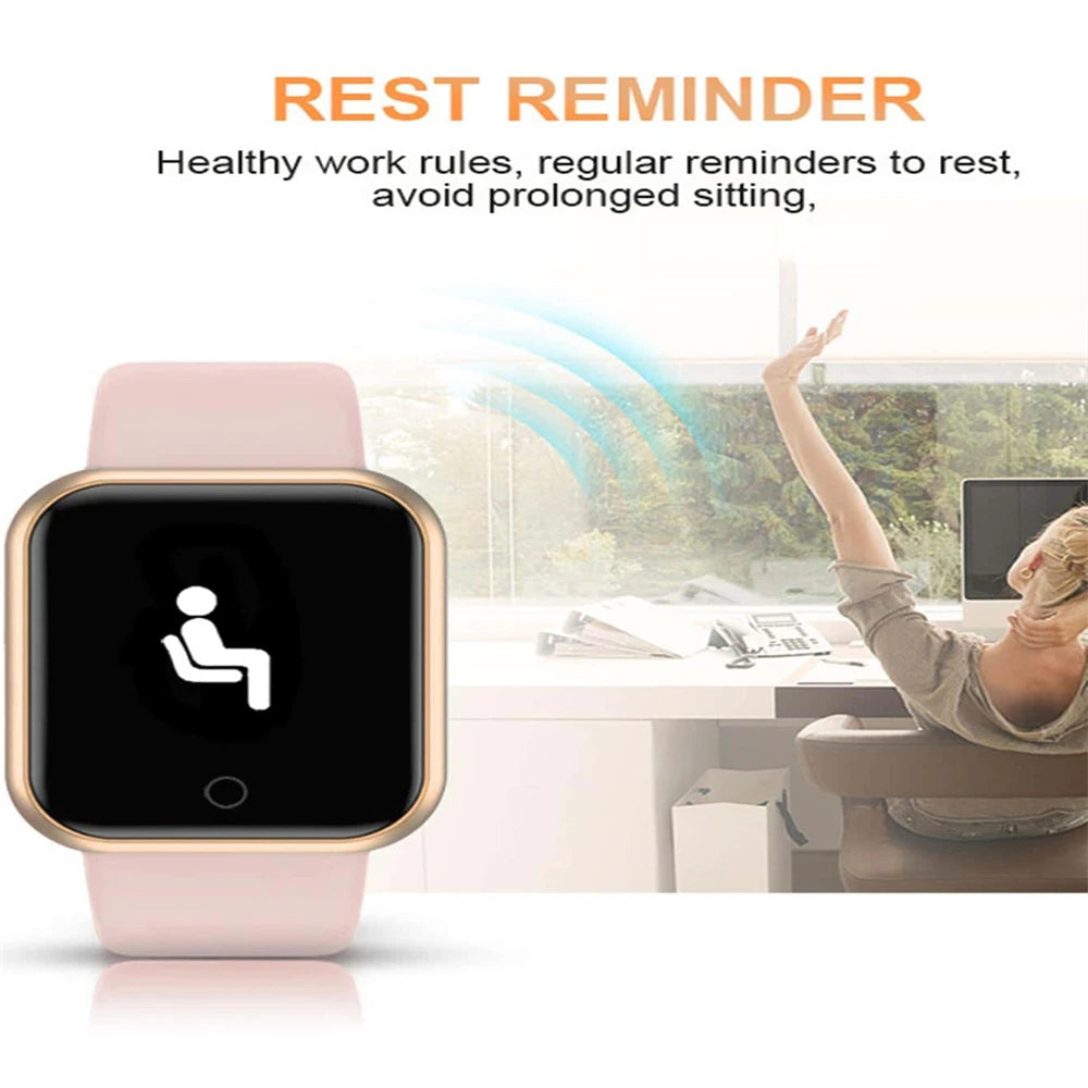 Y68 Smart Watch – Bluetooth Fitness Tracker with Music & Heart Monitor