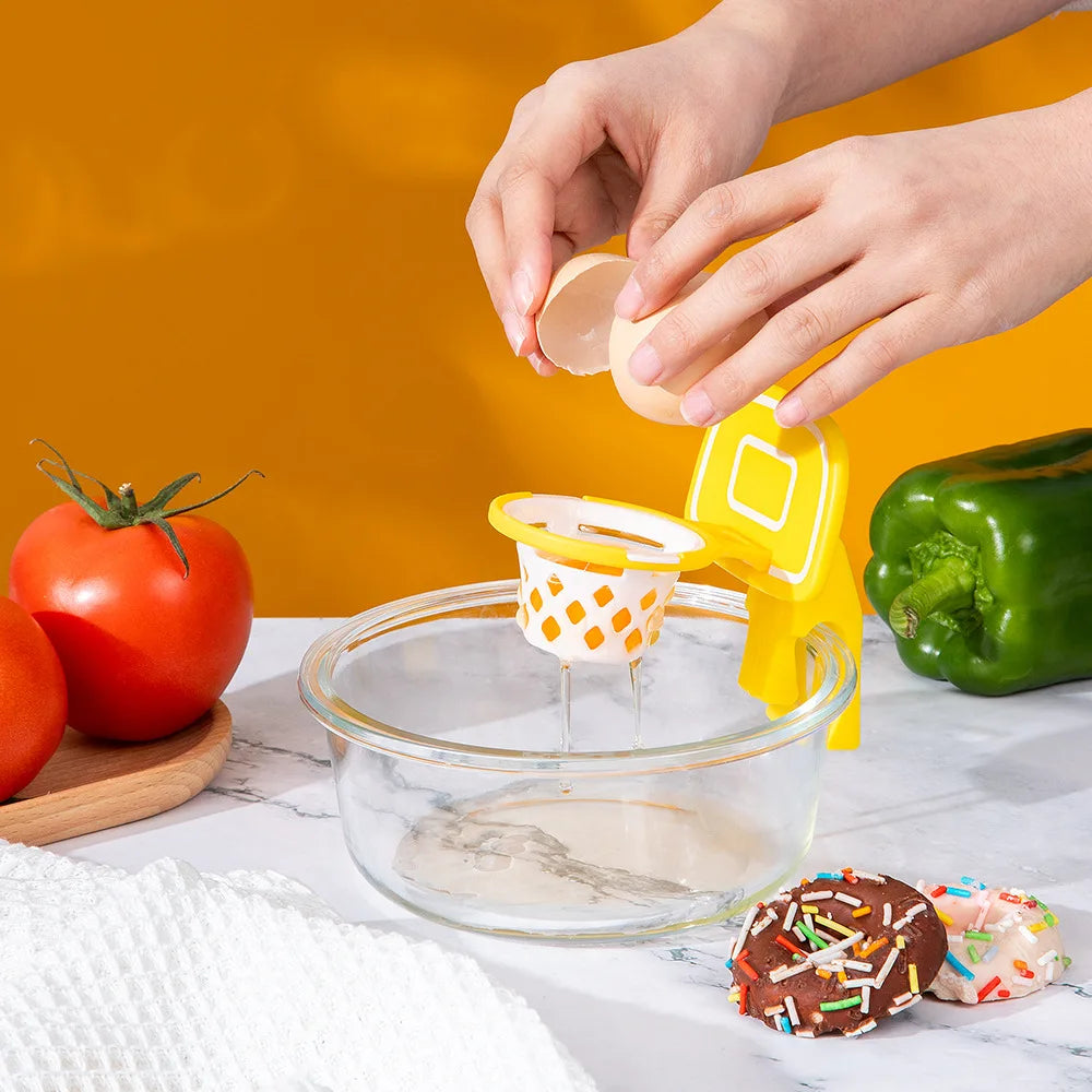 Basketball Hoop Egg White Separator