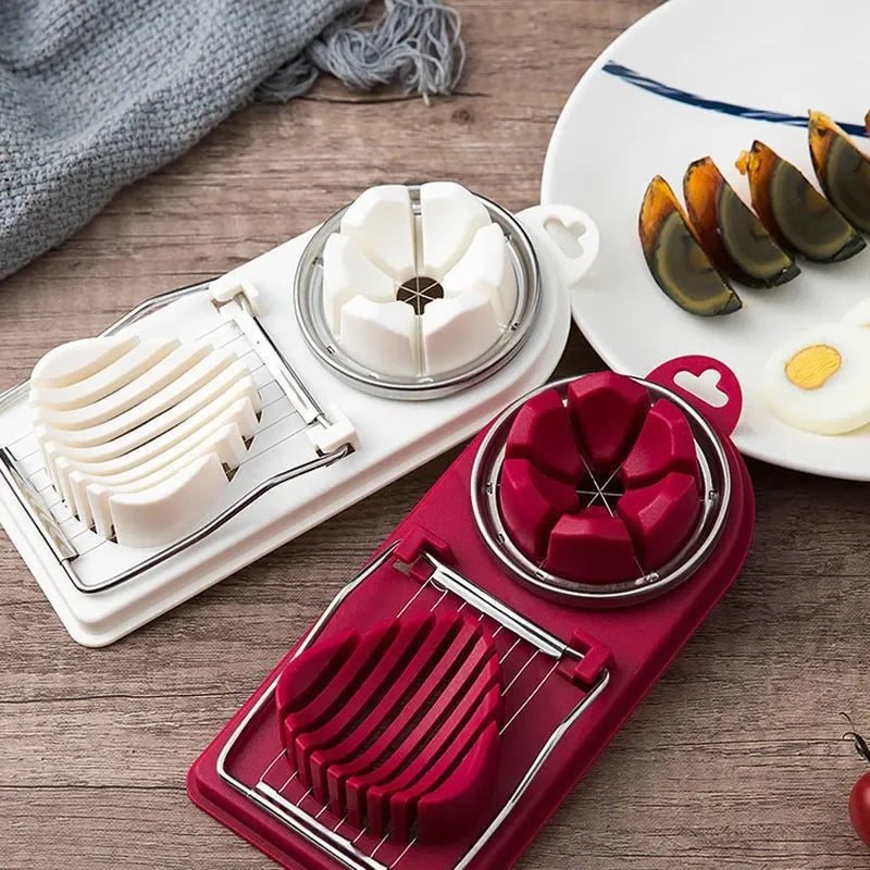 Multifunctional Stainless Steel Egg & Meat Slicer