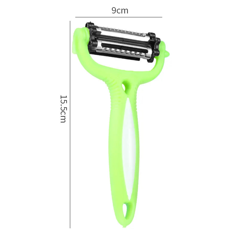 3-in-1 Multifunctional 360° Rotary Fruit & Vegetable Peeler